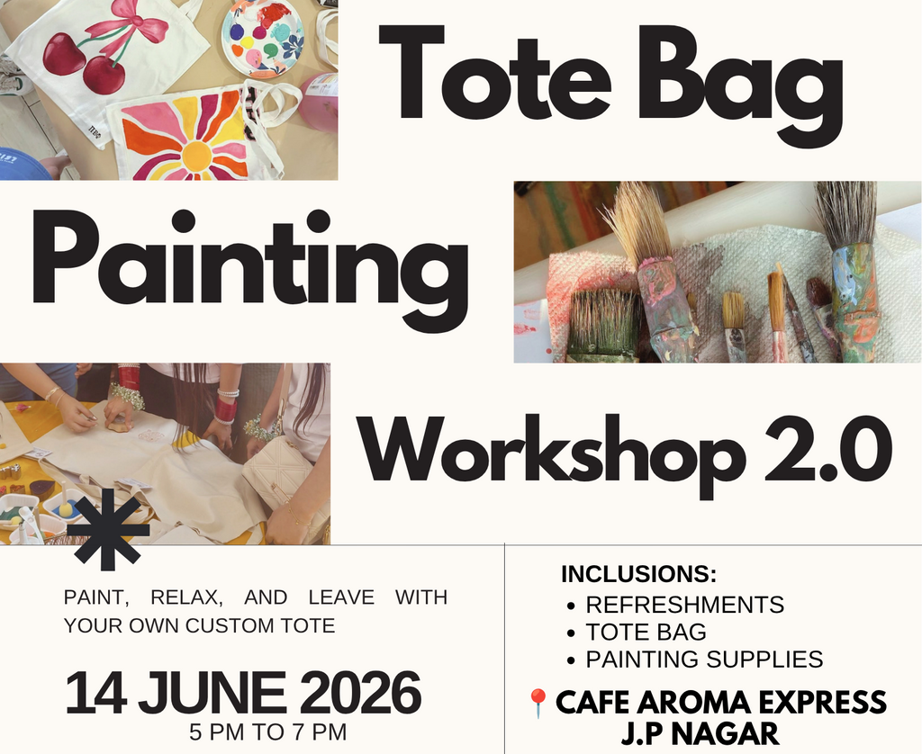 Tote Bag Painting Workshop 2.0