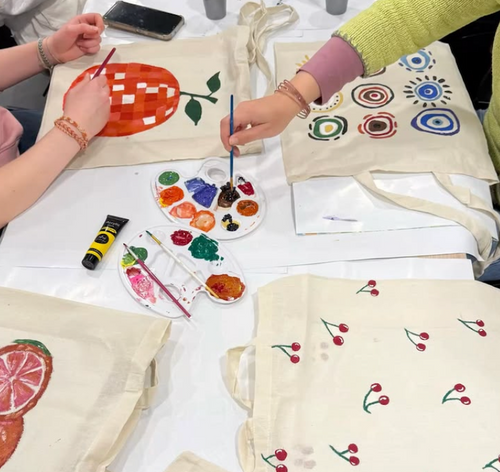 Tote Bag Painting Workshop